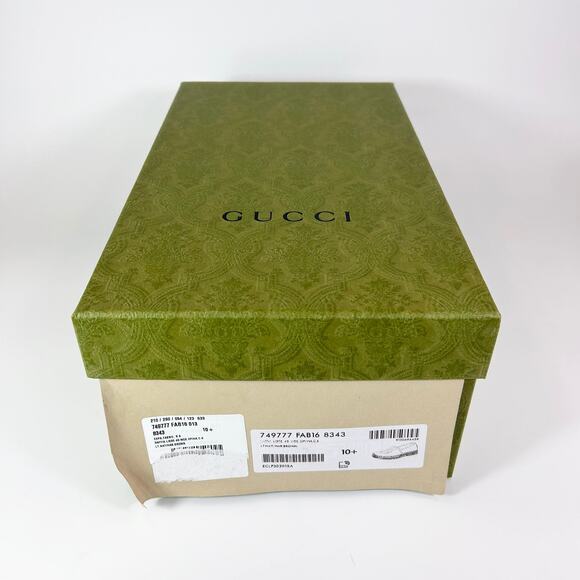 Gucci Interlocking G Raffia Leather Espadrille - Men’s 11 - Picture 8 of 8